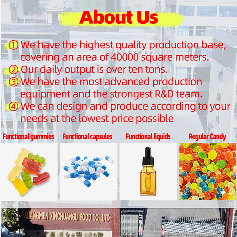 Private Label skin whitening anti aging gummies more beauty and young custom label soft candy Manufacturer nails hair smooth gum