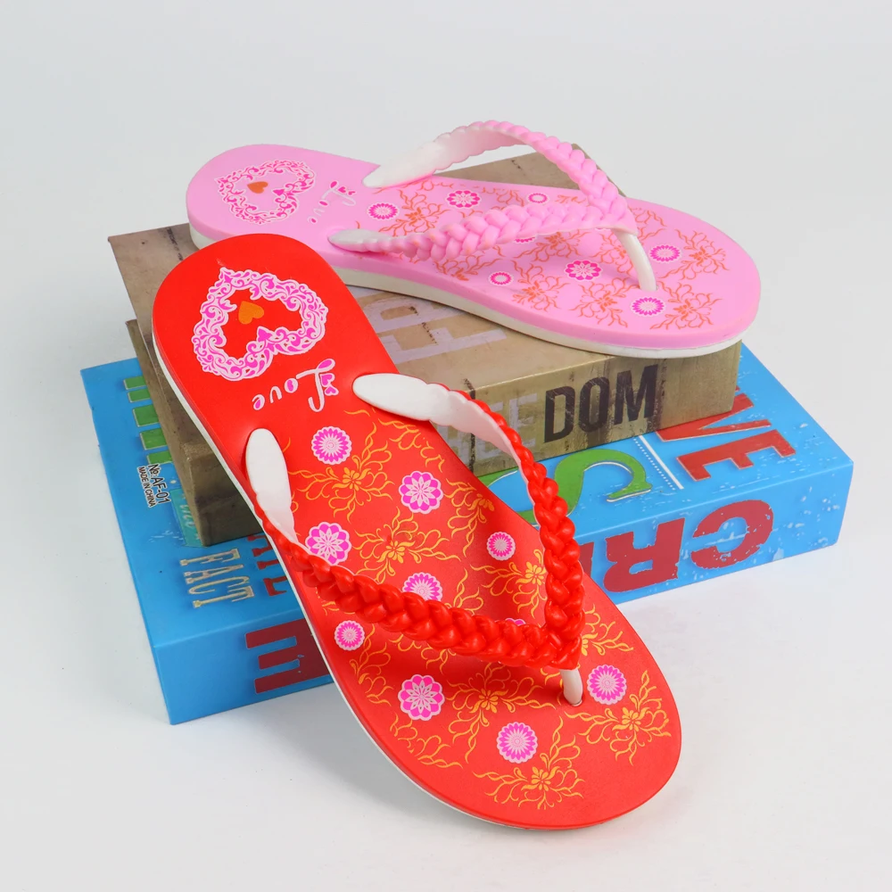 Custom Printed Logo Summer Ladies Rubber Beach Bathroom Shower Slippers Flip Flops Wedding Cheap Colorful Slides Flip Flops