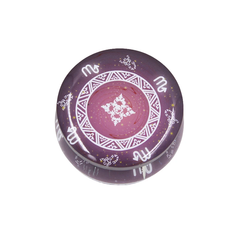 Factory price different printings empty tin candle round tin cans