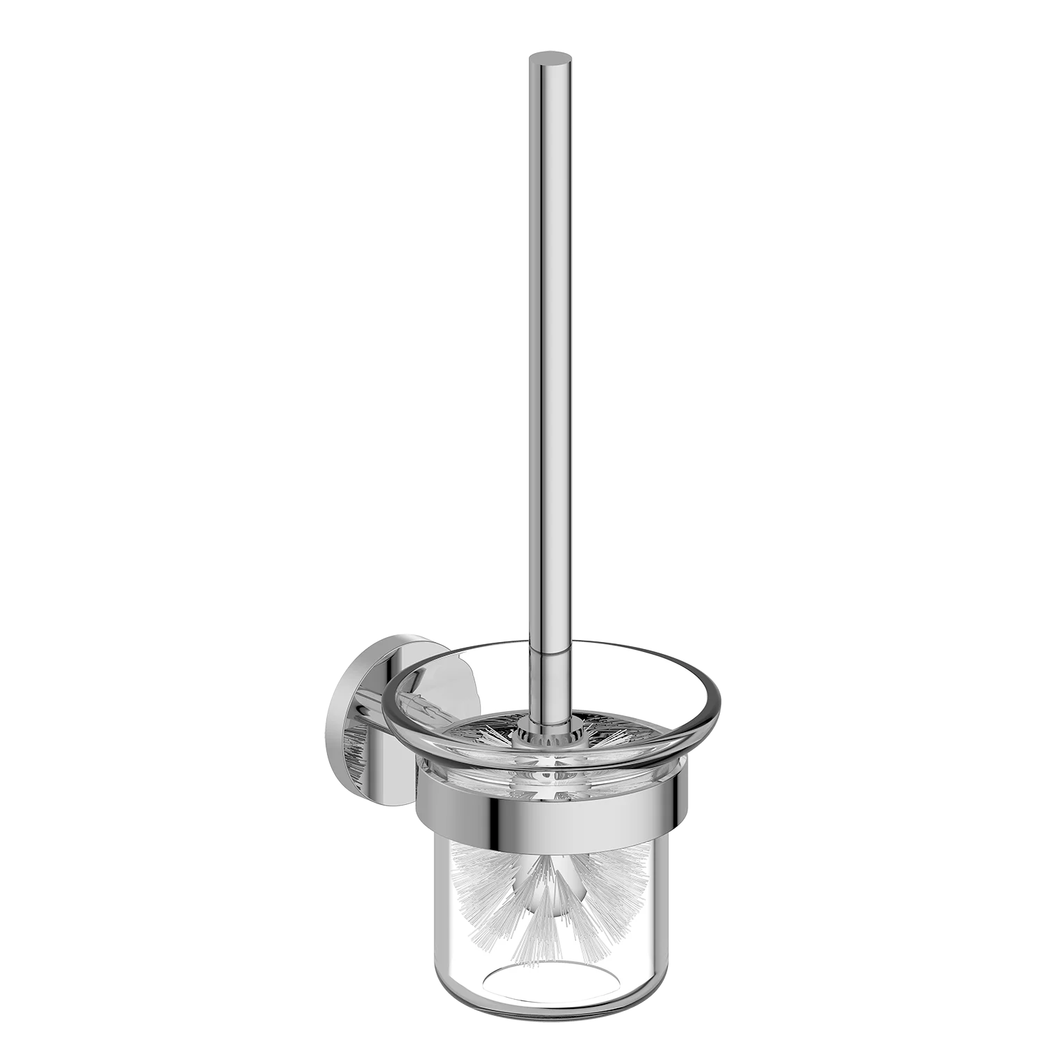 Plastic toilet cleaner  brush and bowl  holder set for bathroom cleaning brush