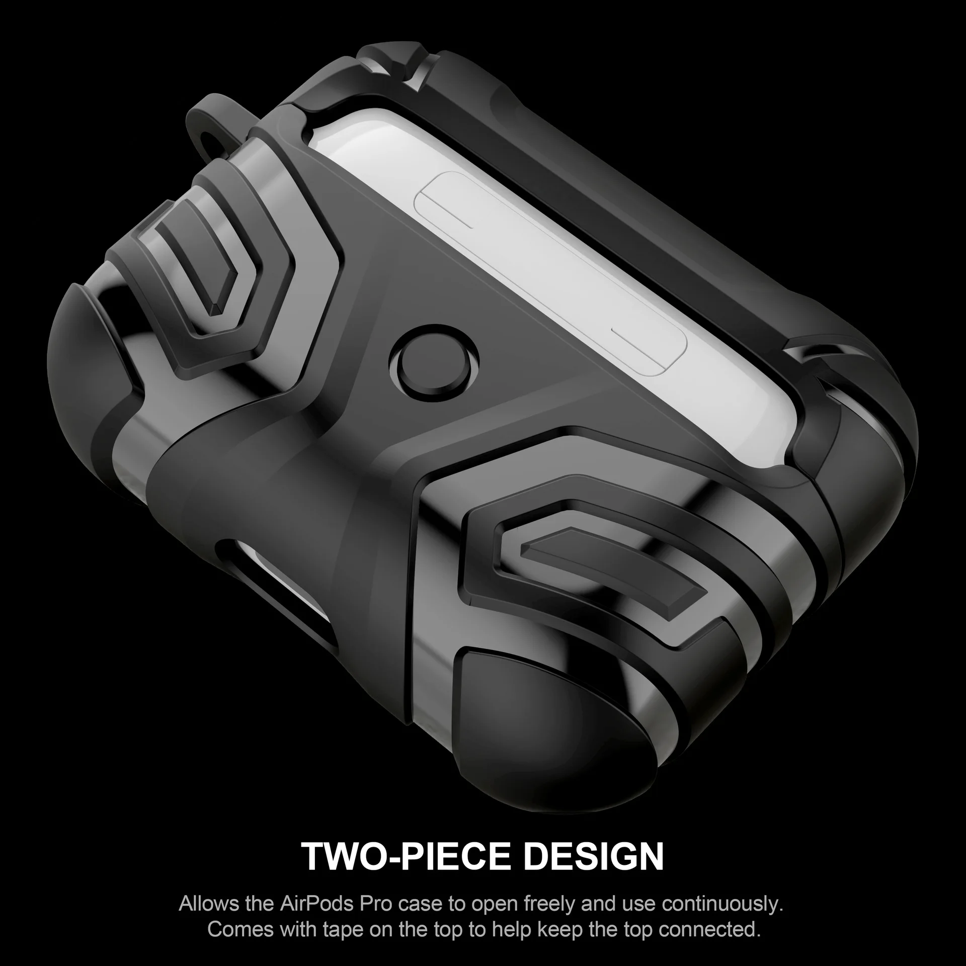 Ударопрочный защитный чехол для наушников USENGKA 3 Airpods