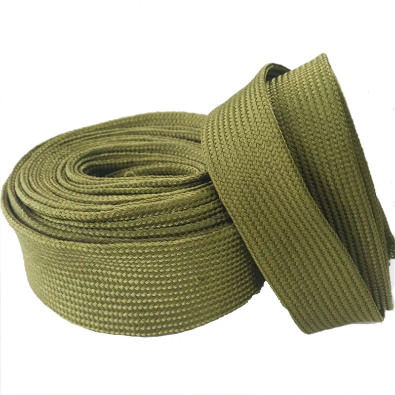 black white red orange yellow green purple blue pink gray Multi Color and Mix color PET Winding braided cable protection Sleeve