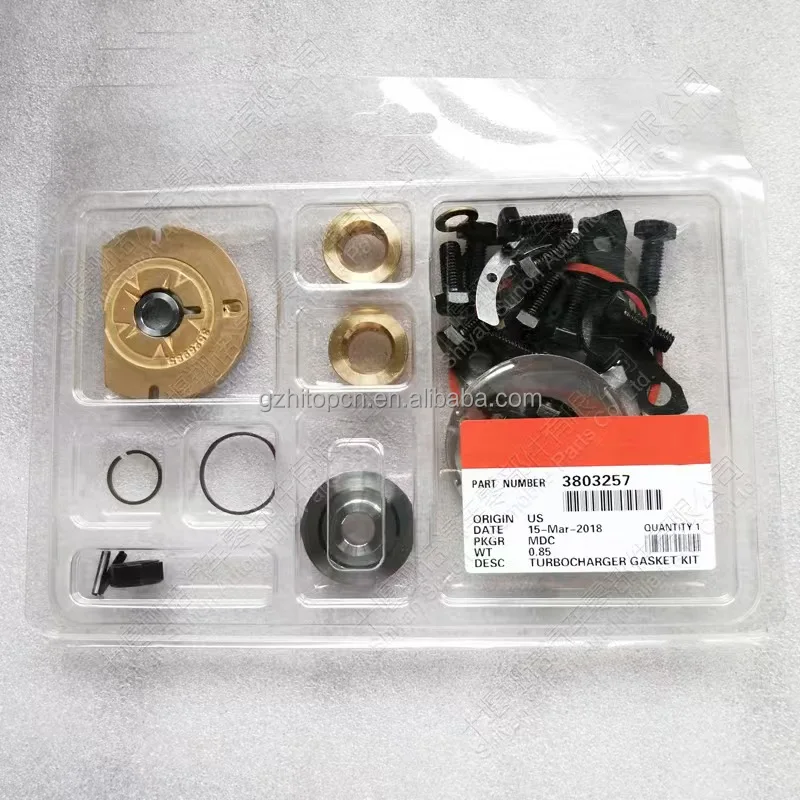 High Quality K19 K38 Diesel Engine Parts Turbo Turbocharger Repair Kit 3803257 3801669 3545677
