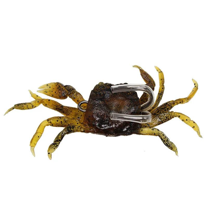 100mm 30g Manufacture directly sale Easy Shine Crab Super quality  Soft Plastic Fishing Lure