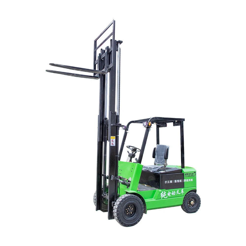 warehouse small electric forklift 1 ton electrical operated mini forklift portable electric