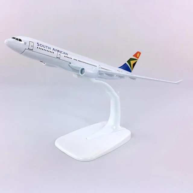 16 см Южно-Африканский Аэробус A330 модель самолета из литого сплава