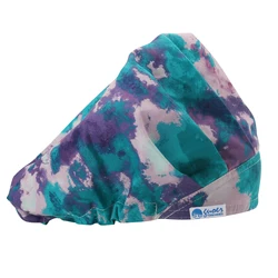 GUOER 	 scrub cap with buttons cute scrub caps personalized scrub caps