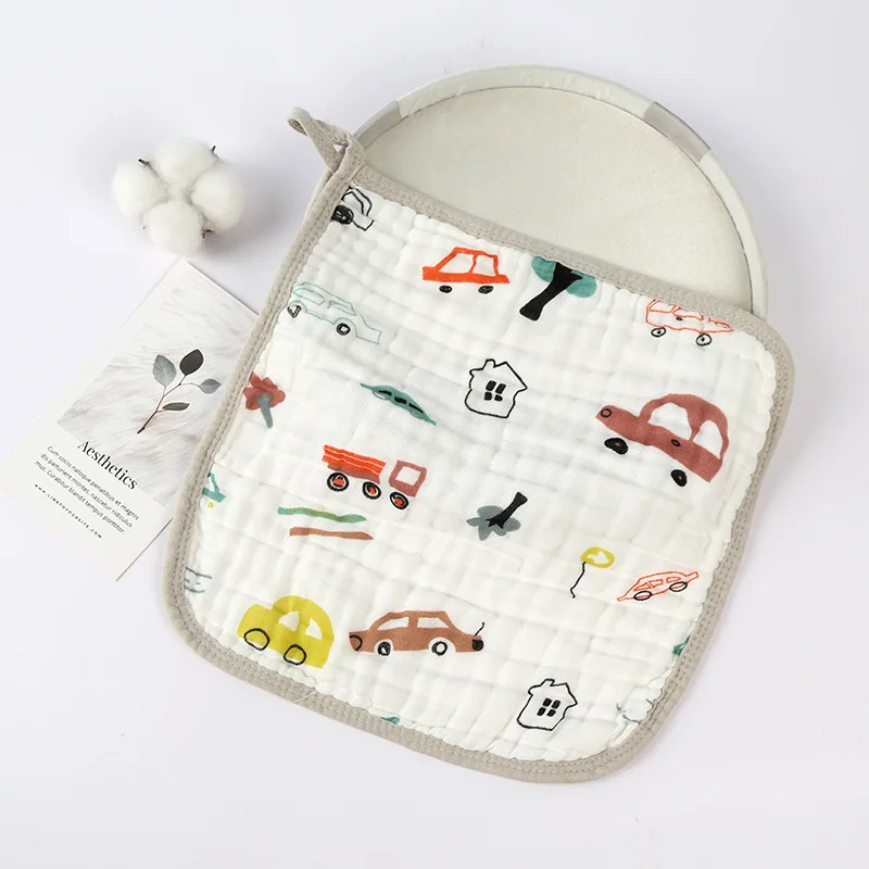 Cartoon Printed Hooded Towel for Children Baby Washing Baby Face Towel