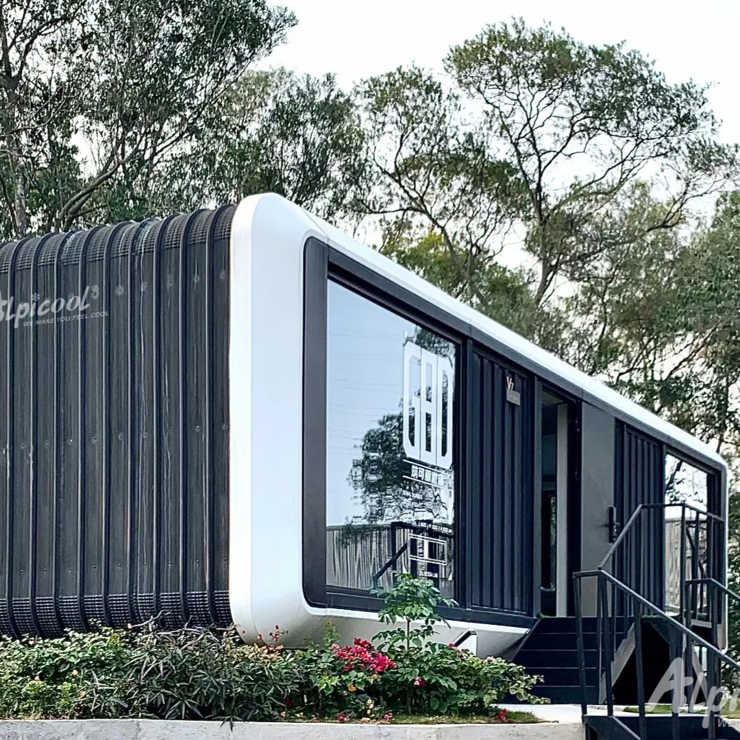 V7 Modern Tiny One Bedroom Prefabricated Mobile Home one bedroom  mobile home