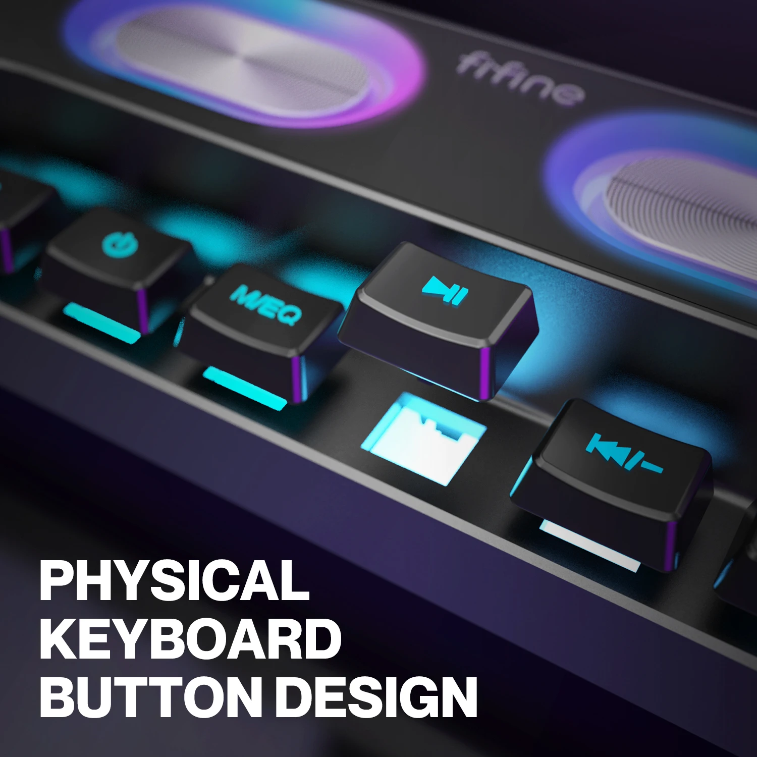 FIFINE A16 Portable BT Speaker Bluetooth RGB Gaming Speaker PC Wireless Bluetooth Speaker For Computer