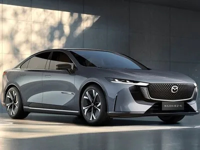 Mazda EZ-6 extended-range in-between car pure electric ev cars Electric Vehicle Mazda EZ-6