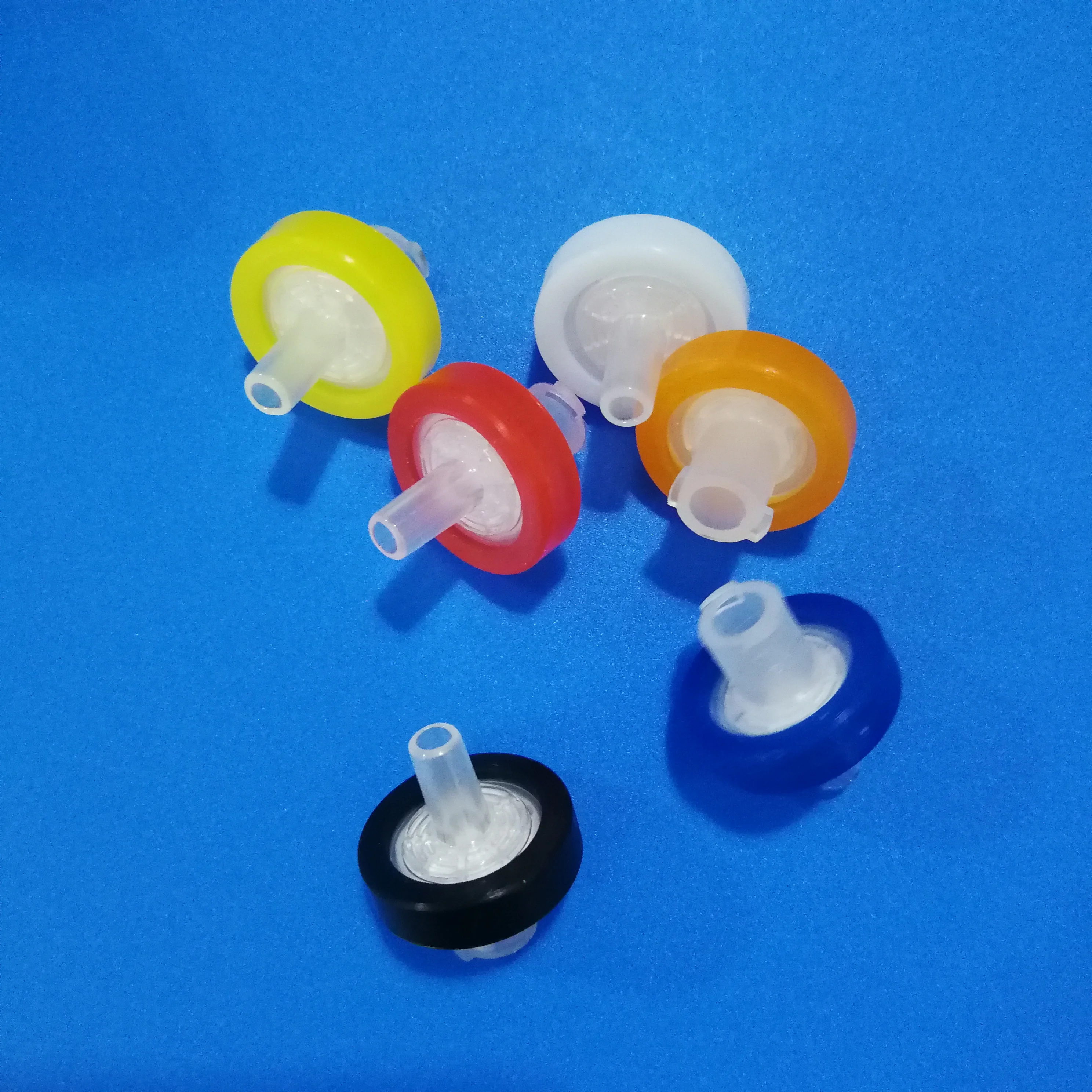 
 Новое поступление; Цвет-код низкая стоимость фильтр нейлон 0,22 микрон 13 мм шприц фильтр для Высокоэффективная Жидкостная Хроматография  