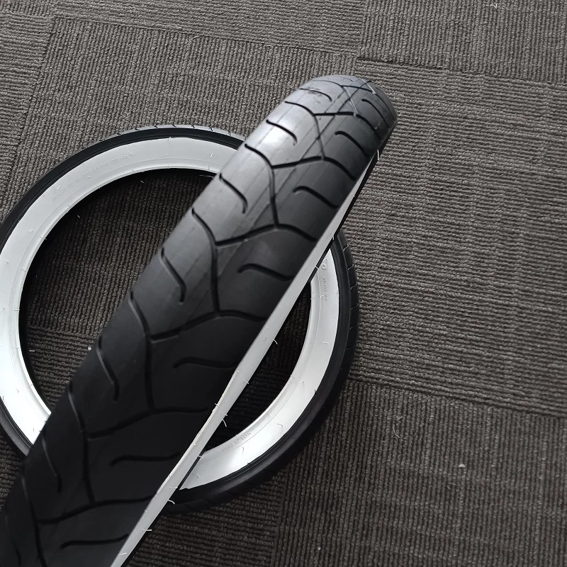 Wholesale Black 20X3.0 20X4.0 24X3.0 26X3.0 Electric Fat Bike Bicycle Tire White Wall Tyre for Road Bike