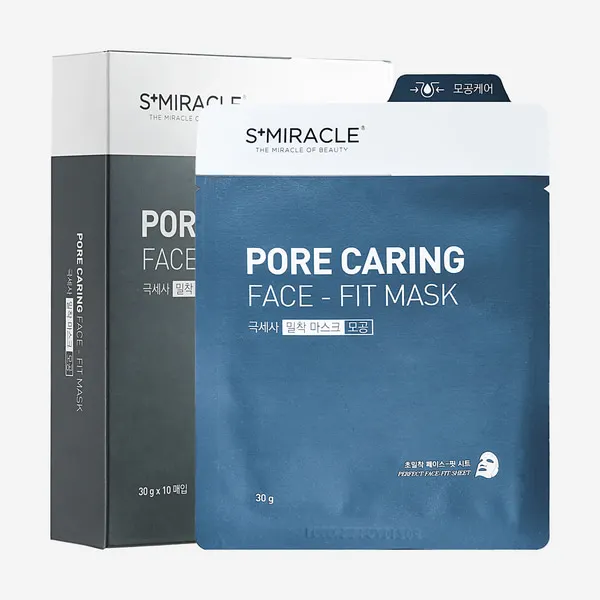 Korean Manufactured Pore Caring Tea Tree Centella Asiatica Extract Skincare Facial Mask Private Label