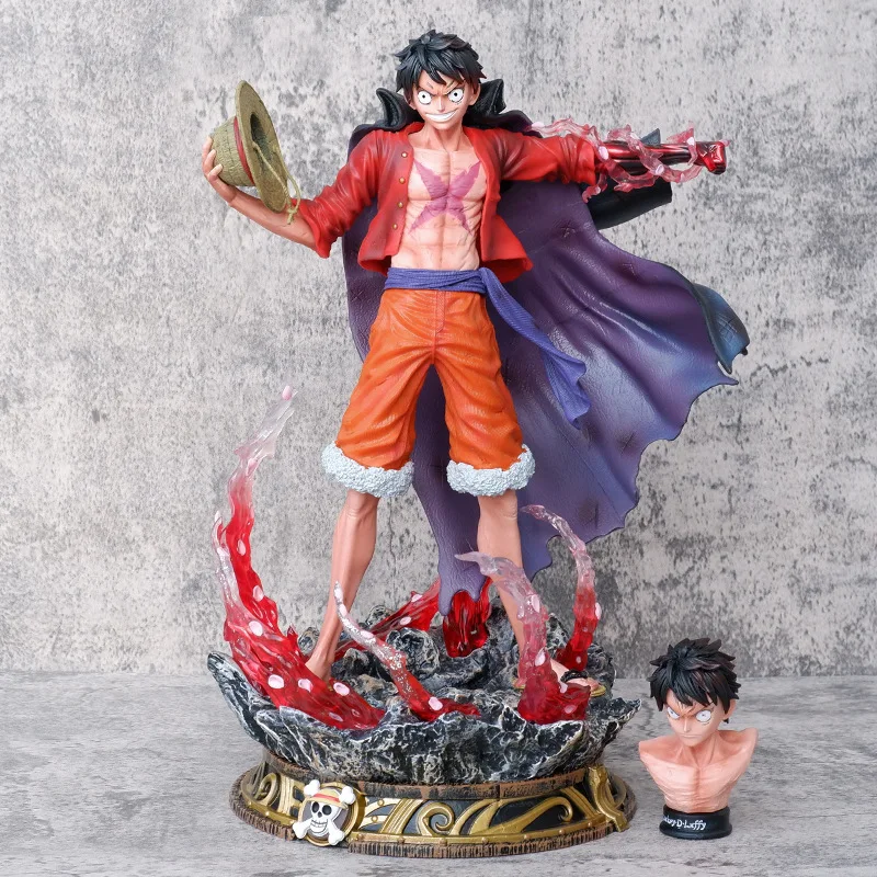 2024 New Child Toy One pieces Vinyl Collecting Movie Figure Luffy 36cm Double headed PVC Action Figure