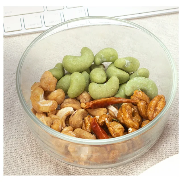 Machine Cashew Roasting Machine Screw Nut Roaster 3 Flavours Mix Caramel Wasabi Tomyum Nut Artificial  Dried Wholesale Shelling