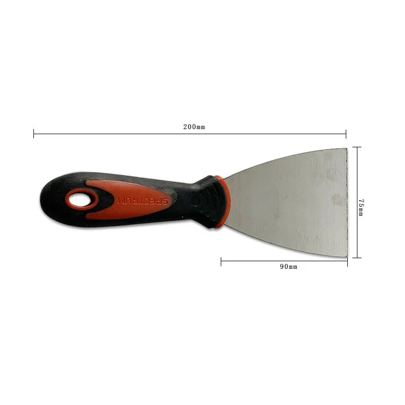 1-4 Inches Thickened Rust Removal Putty Knife Stainless Steel Flexible Mirror Polished Putty Knife