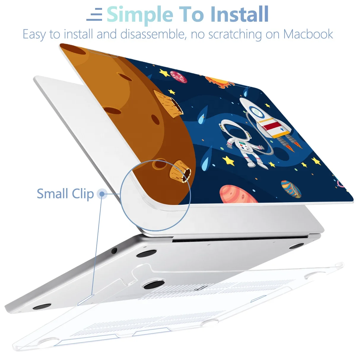 New Unique Crystal Flower Painting Laptop Case  M1 M2 Chip For MacBook Air Pro 11 12 13 14 15 16 inch Model A2681 A2941 A2779