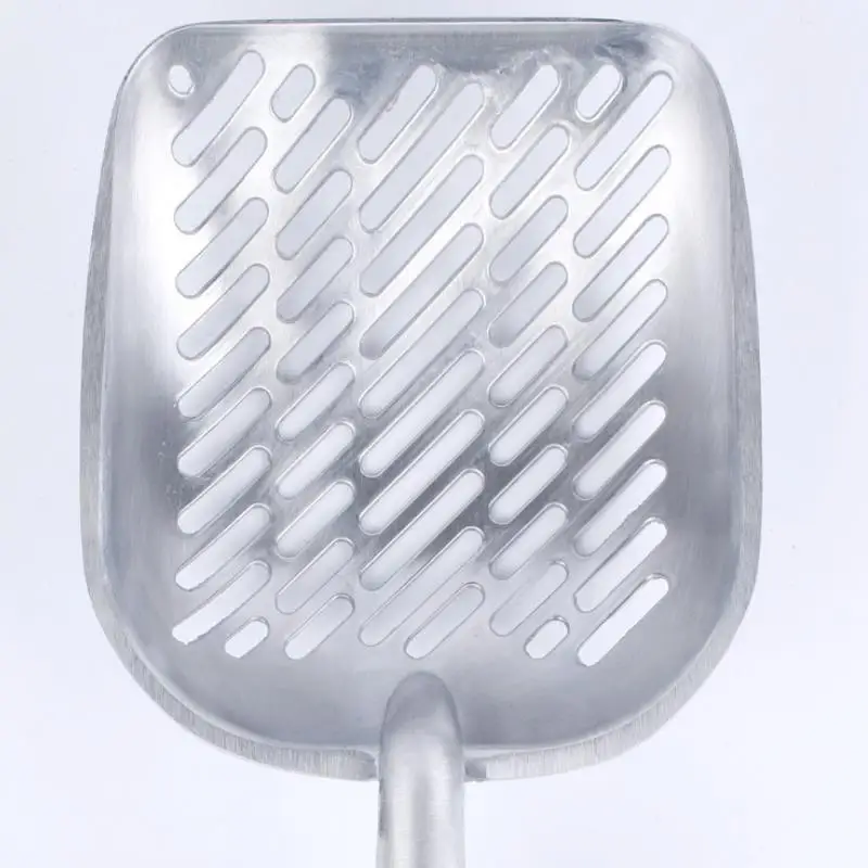 Factory  Wholesale Aluminium Alloy Big Cat Litter Scoop Durable Metal Shovel Pet Cleaning Tools