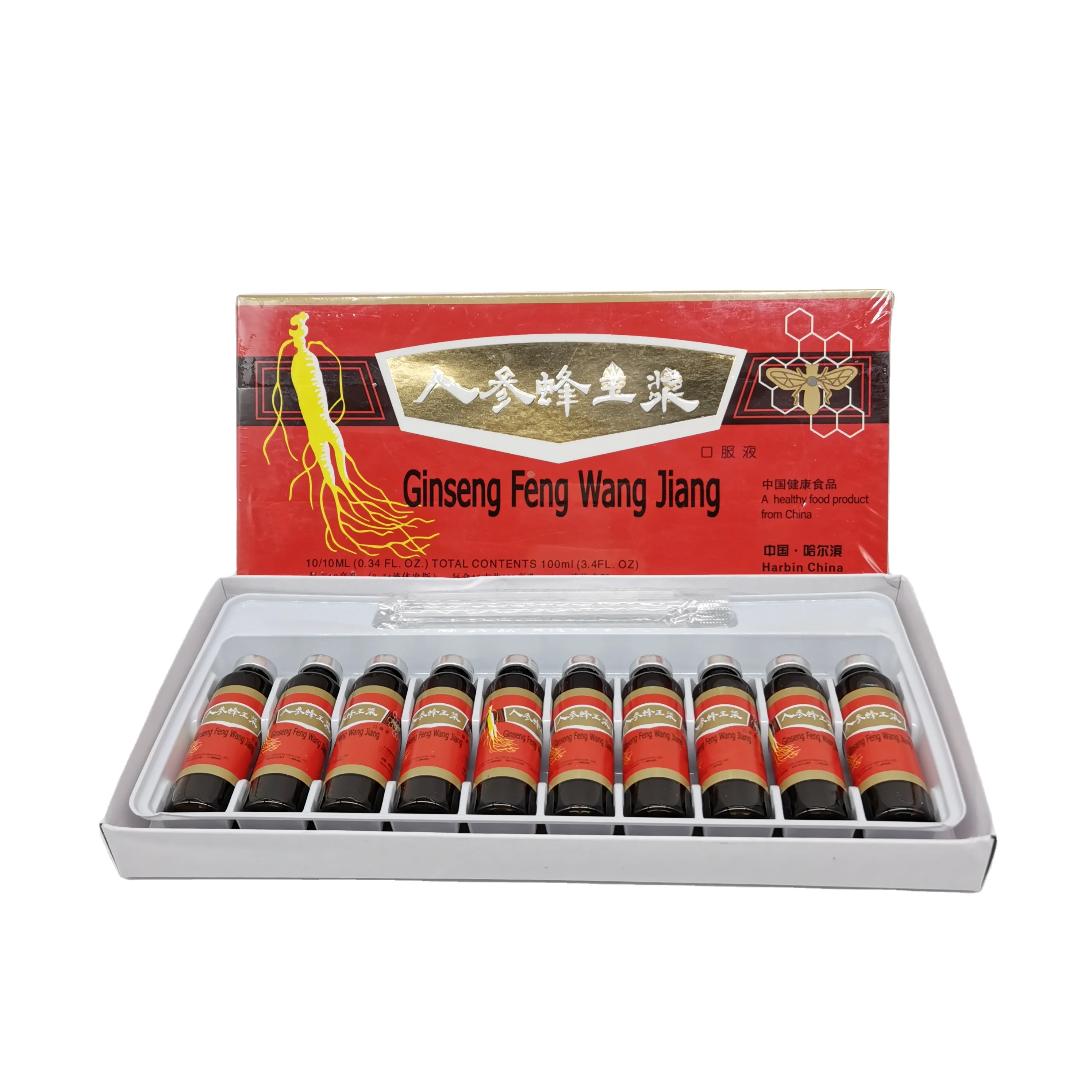 Pure natural plant nutrient extraction Original Ginseng royal jelly oral liquid