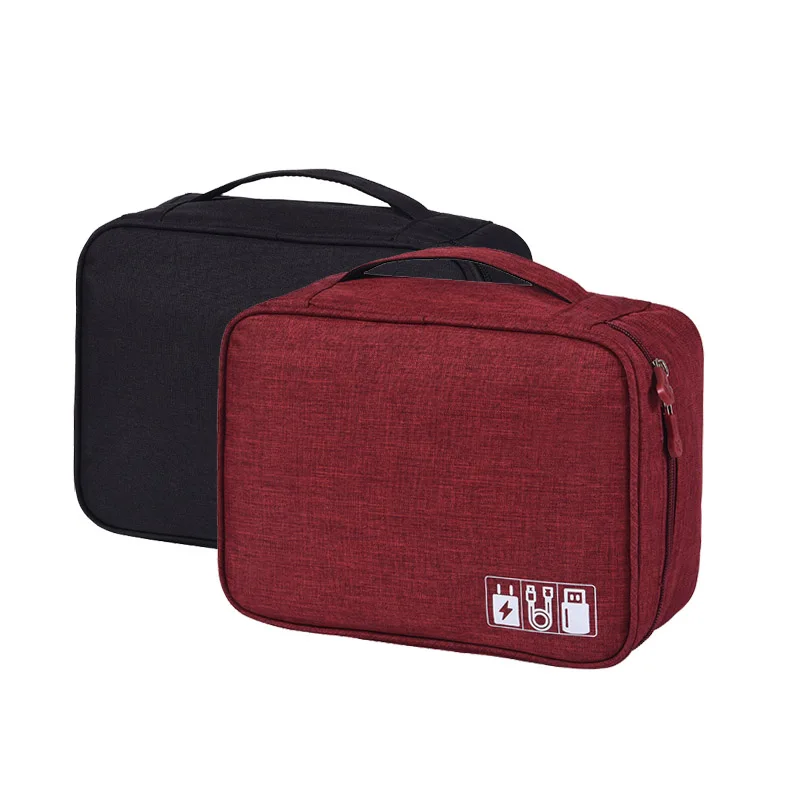 Oxford cloth large capacity PC accessary storage organizer Travel Beauty skincare organizer Bag for man