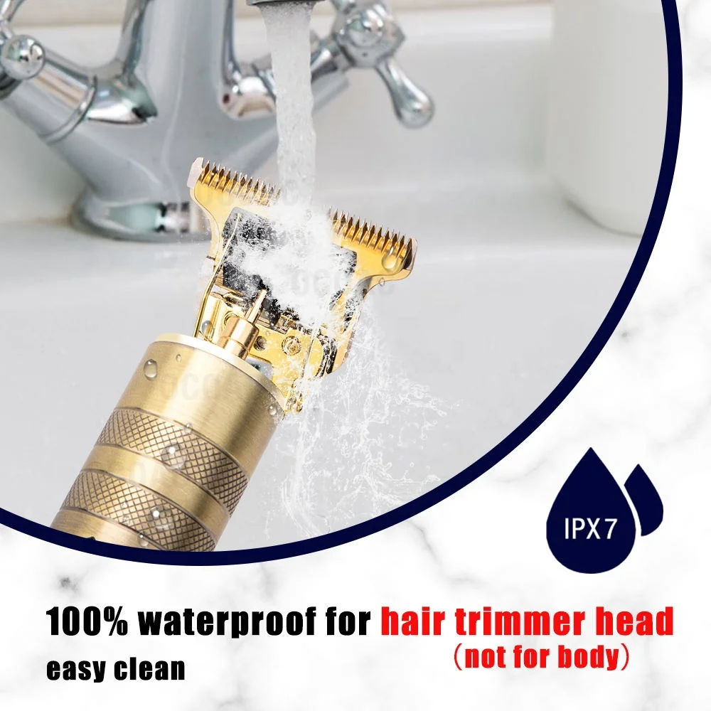 T9 Hair Clipper Beard Trimmer Hair Clipper Brushless Hair Trimmer For Black Graphite Gold DLC T Blade