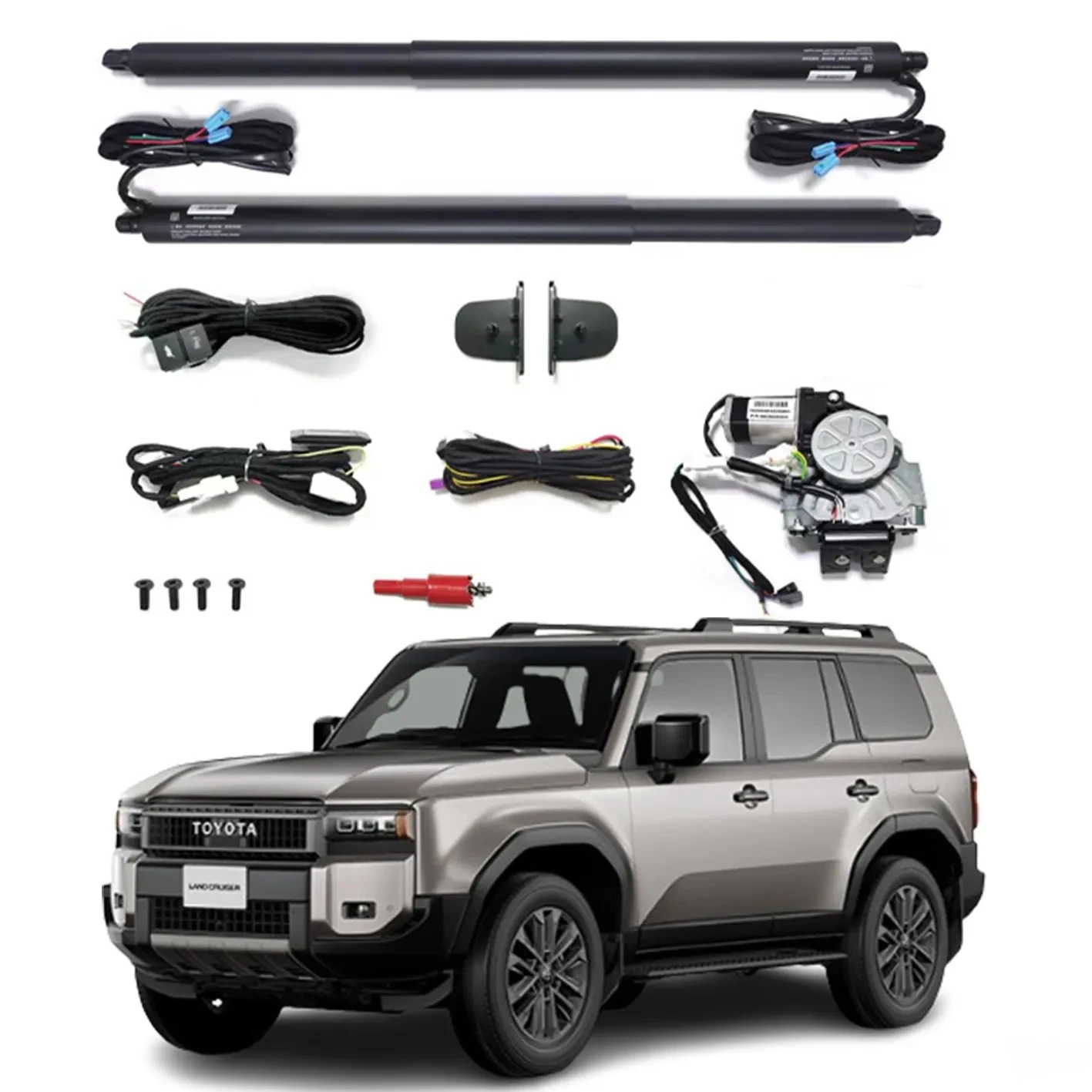 Автомобильный аксессуар YBJ OEM умный датчик удара багажника для Toyota Land Cruiser Prado LC250 2024-2027 Электрический FJ250 мощность задняя дверь