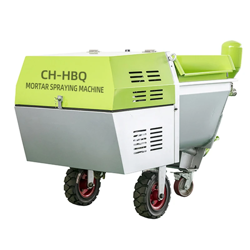 Wall Spray Paint Machine Maximum Vertical Distance 28m Concrete Mortar Spraying Machine