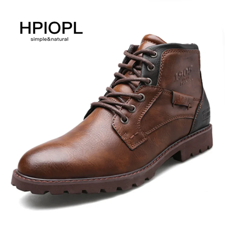 
2020 new high top martin boots for men shoes sepatu bot untuk sepatu pria botas para hombre zapatos 