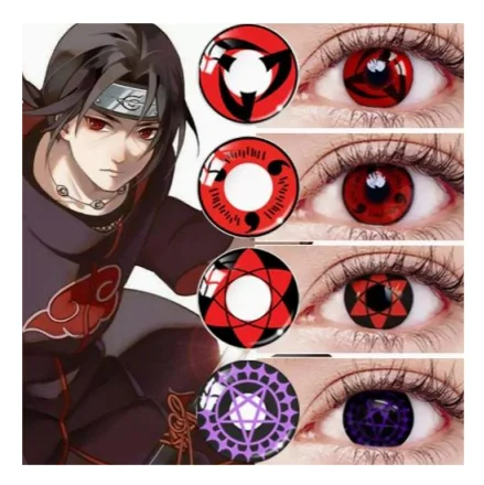 New Arrival Red White Fresh Lady Yearly Cheap Bloody Mary Bat Zombie Demon Crazy color Contact Lenses