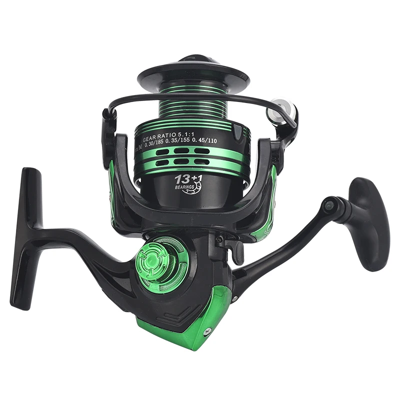 Handle saltwater sea bait rod and reel combination fishing rotary reel