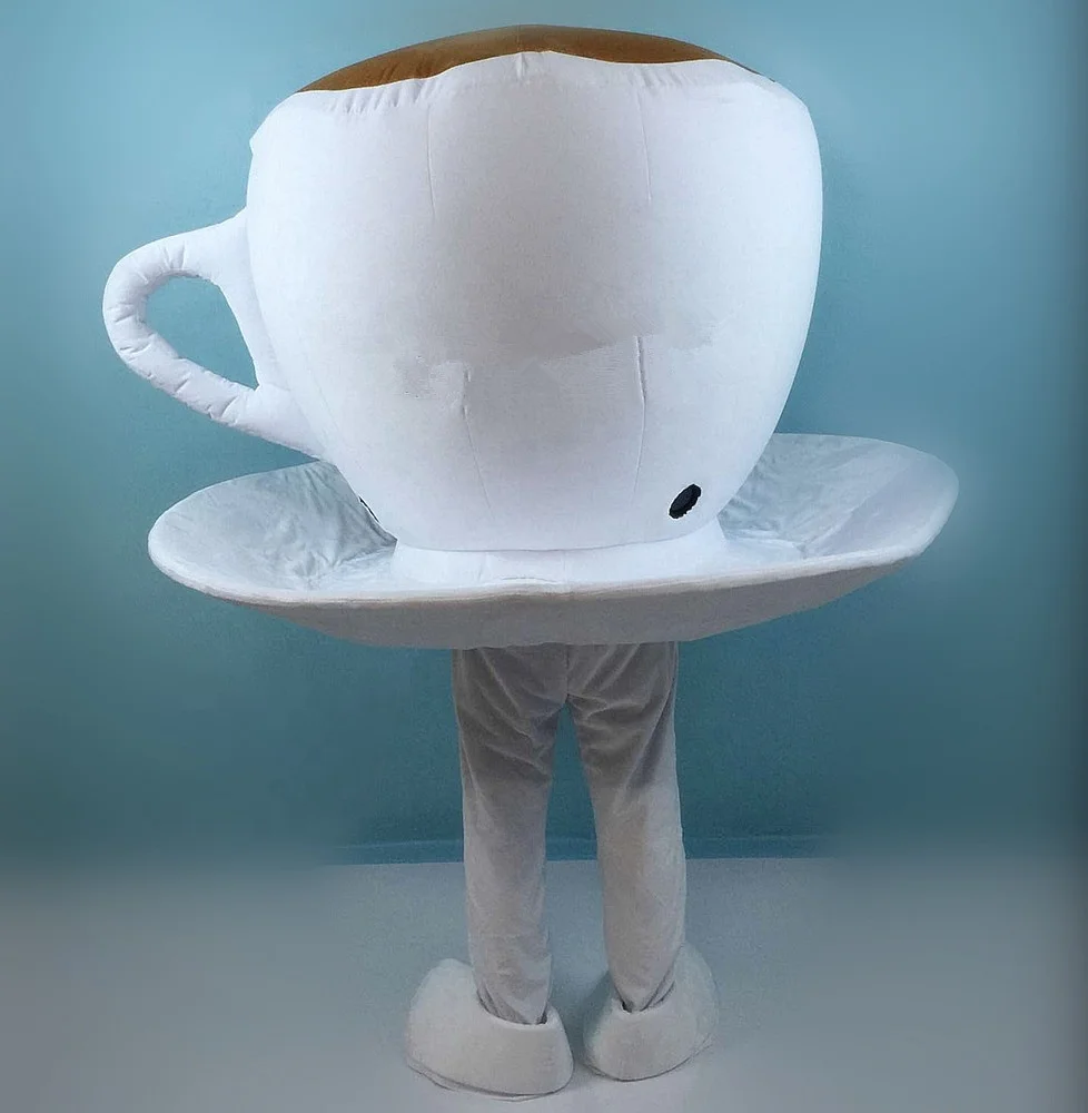 Различные дизайны кофейной чашки, костюм талисмана для рекламы, костюм для взрослых