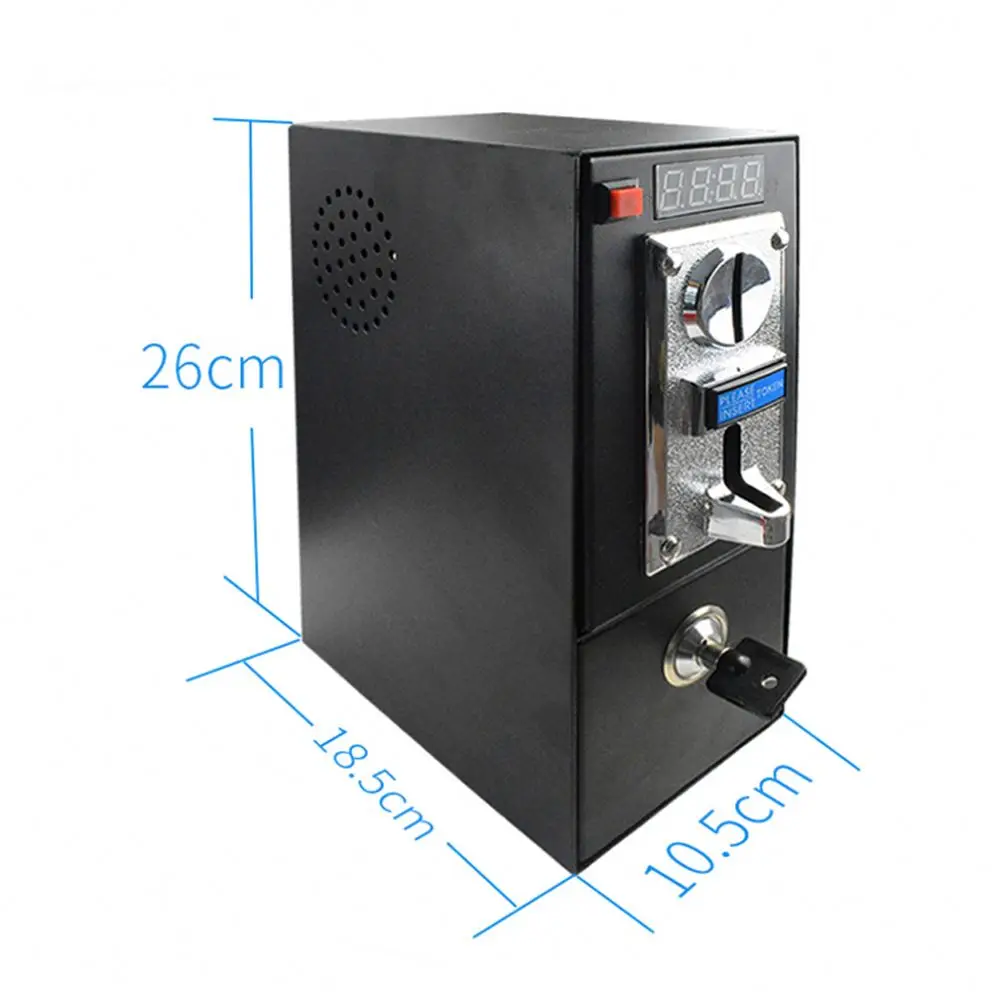 616 Coin Acceptor Coin Operated Electric Timer Controller Box For Massage Chair / Washing Machine