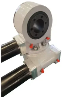 Dual Axis Slew drive SDE3 With Motor For Solar tracking system