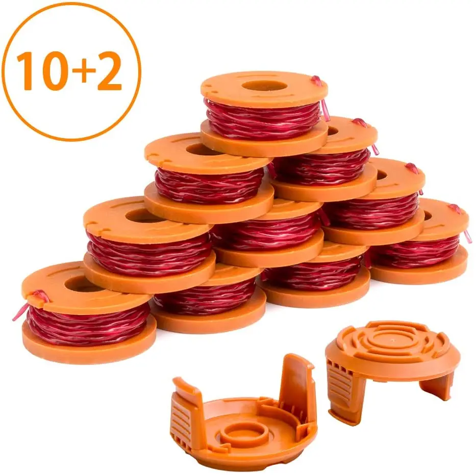 Grass Trimmer Line spool String Trimmers combo set replacement spool line 10ft garden weed parts