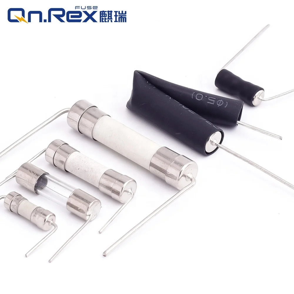 Миниатюрный медленный выдувной керамический трубчатый предохранитель 15A-500A 125 в 250 В с оловянными медными
