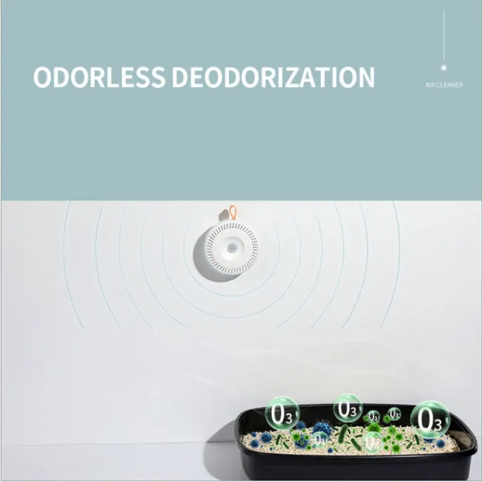 2022 Hot sale Smart pet electronic cat litter deodorizer smell eliminator device or All Kinds of Cat Litter Box toilet