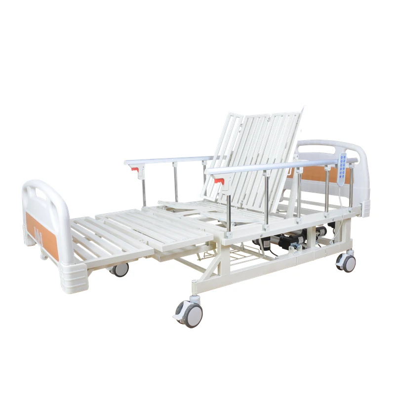 Three Motors Multi Functional Electric  Patient Hospital Bed  With Bed  Pan For Nursing Home