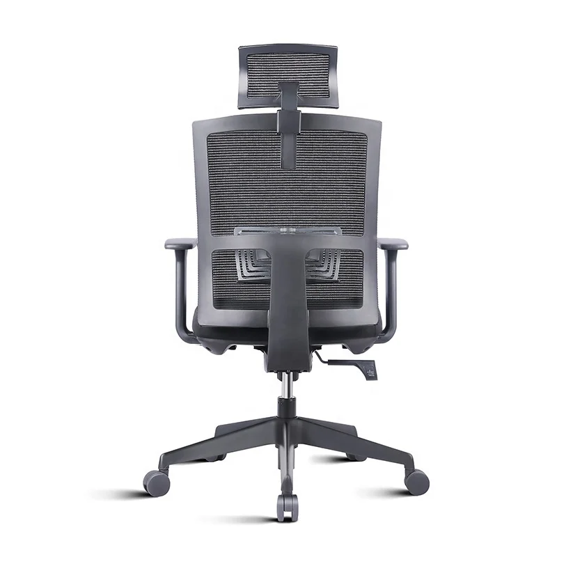 
2020 Height Adjustable Nylon swivel Base Mesh Back Ergonomic executive staff Office Chair 