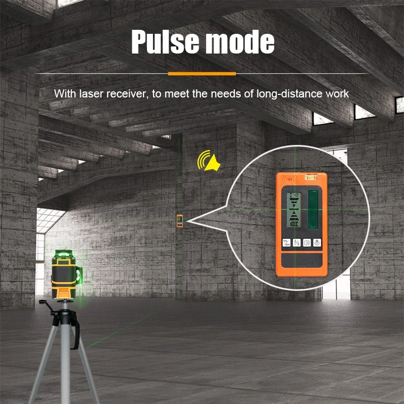 High Quality Degree Laser Level Green Automatic Portable 12 Lines Self-leveling Outdoor Indoor Laser Level