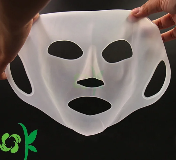 OKSILICONE силиконовая маска для лица красоты кожи многоразовая листовая защитная лифтинга с петлей