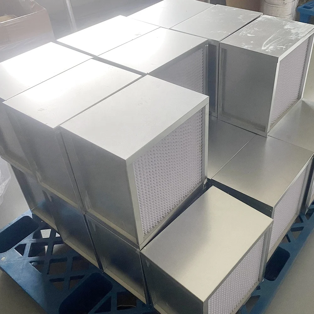 Customized Gelseal Hepa Filter H13 Minipleat For HVAC Cleanroom Hospital Ventilation