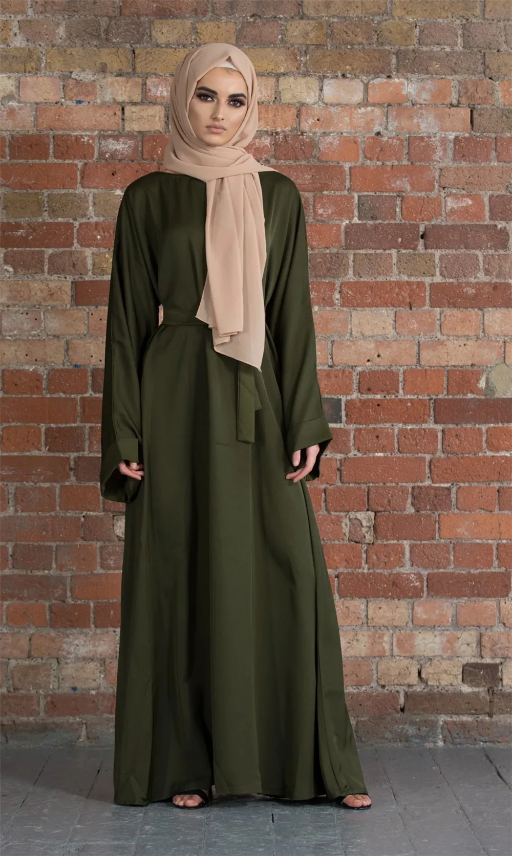 Women Muslim Dress 2023 Dubai Is Black Arabic Dubai Kaftan Prom Dress Crystal Dubai Islamic Arab Clothing