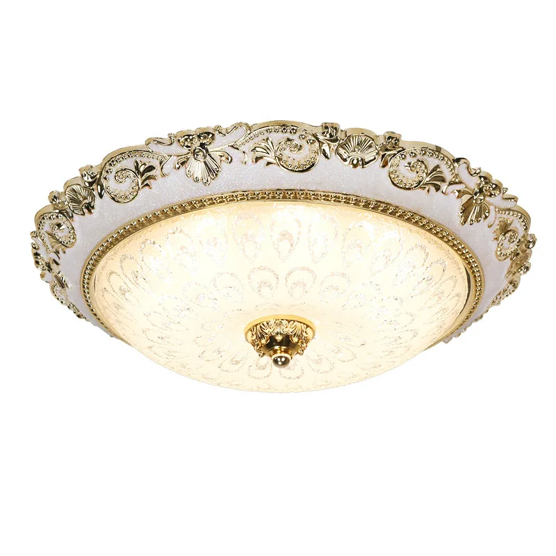 
Color changeable European style bedroom led ceiling lamp warm room studysimple circular balcony aisle staircase entrance lights 