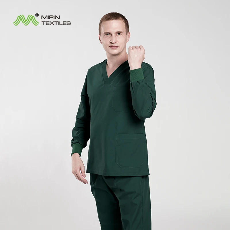 Luxury Comfortable Medical Scrubs Made Up Of Solid Designs Good Quality Printing of Market Prices