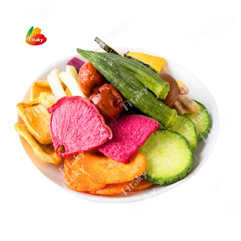 Vacuum Fried Sweet Fruit And Vegetable Chips Popular Snack
