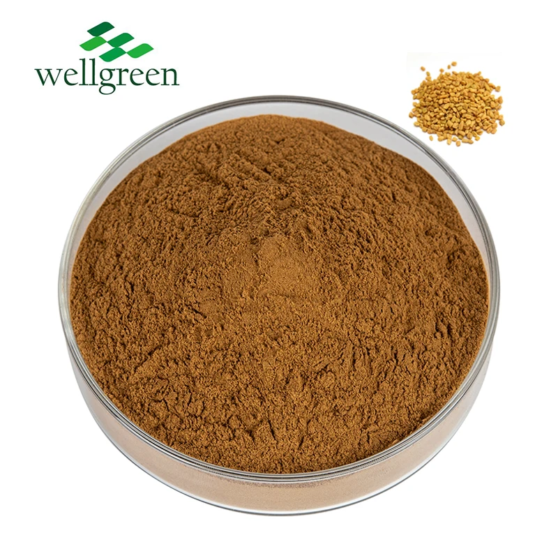 Fenugreek Extract Powder 100% Natural Food Grade 10:1 Trigonella Foenumgraecum Fenugreek Seed Extract