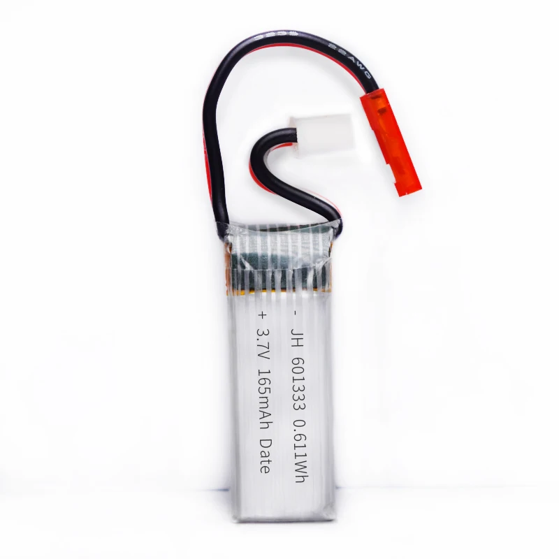 Customizable Battery 601333 Small Li-polymer 3.7v 165mah Soft case Rechargeable Lithium Polymer Battery  for Drone