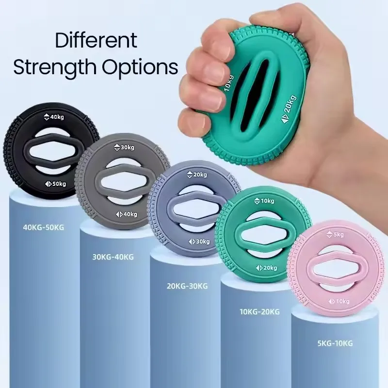 CHENGMO SPORTS 2024 new listing home office muscle trainer silicone hand grip finger stretcher exercise for forearm wrist