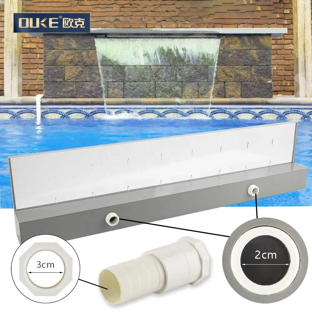 Factory custom artificial pool cascade waterfall fountain outdoor garden waterfall indoor waterfall fountain